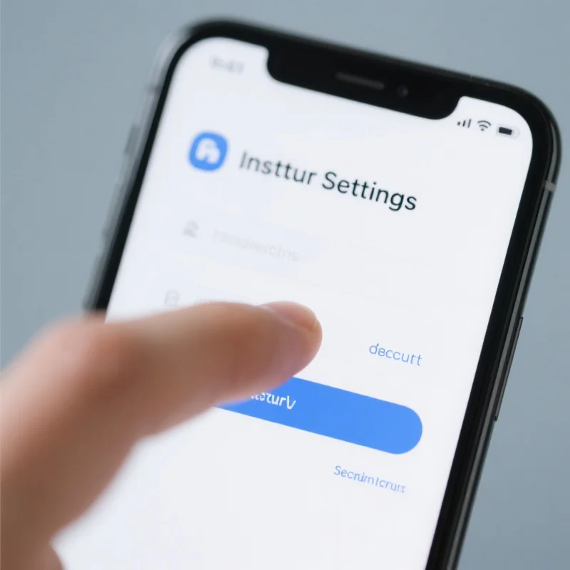 手机屏幕上显示App注册或设置界面